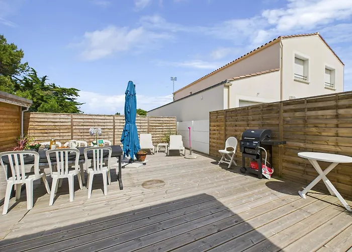 200m - Grande Terrasse Pour 4 Personnes * L'Aiguillon-la-Presqu'ile